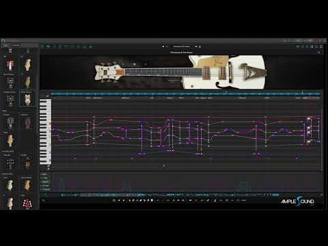 Ample Sound releases: Ample Guitar White Falcon, Hollow body guitar
