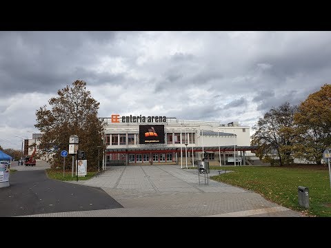 enteria arena Pardubice - světelná reklama