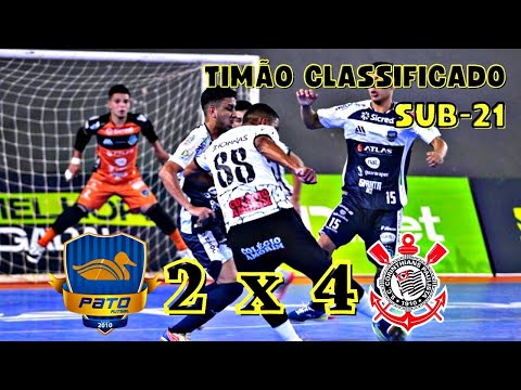 Pato Futsal 2 x 4 Corinthians - Melhores Momentos - (Sub-21) Copa Mundo do Futsal 2022