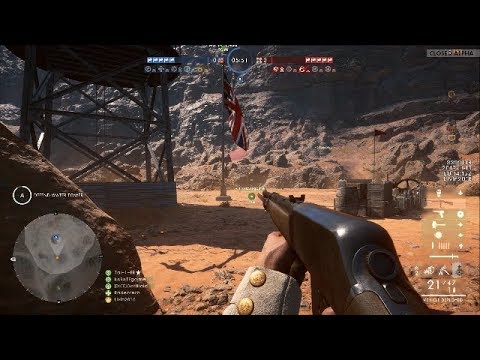 Battlefield 1: New Map on Incursions Sinai Gameplay