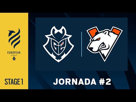 European League 2021 - Jornada 2 - G2 Esports vs Virtus.pro - Stage 1 - #R6EUL​