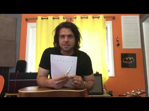 How To Play Fake Plastic Trees by Radiohead! + Bonus Music Theory Lesson Key Of A