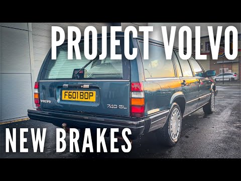 Volvo 740 rescue project part 3 - how to refurbish front calipers to fix seized brakes