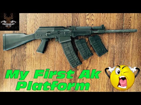 New Gun Unboxing & First shots JTS M12 AK Shotgun 10rd mag dump