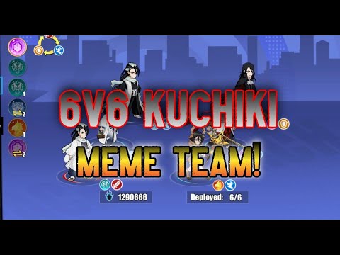 Is A 6v6 Kuchiki Team Viable?! Bleach Immortal Eternal Soul