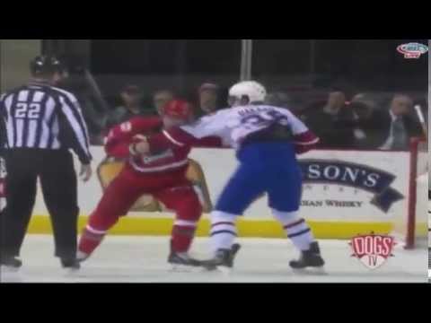 Kyle Hagel vs Shane Bakker