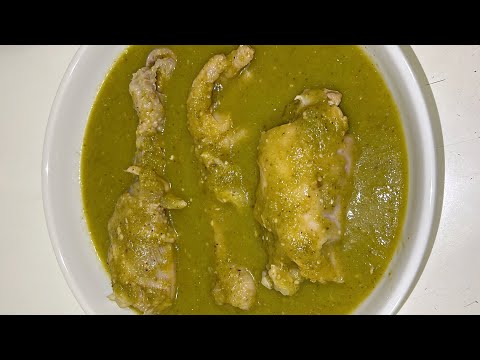 Pollo en salsa verde Receta súper rendidora