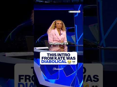 Kate Scott did not have to do Micah Richards like that 😭 | UCL Today | CBS Sports Golazo