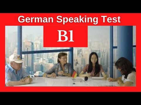 German Speaking Test Level B1, Mündliche Prüfung B1, 2025
