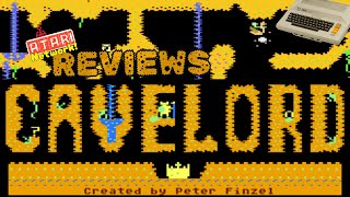 CaveLord Atari 400 800 XE XL XEGS Review
