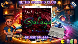Deluxe Galaga | Amiga | Classic Retro Space Shooter Action! 🚀👾🎮| Review & Gameplay