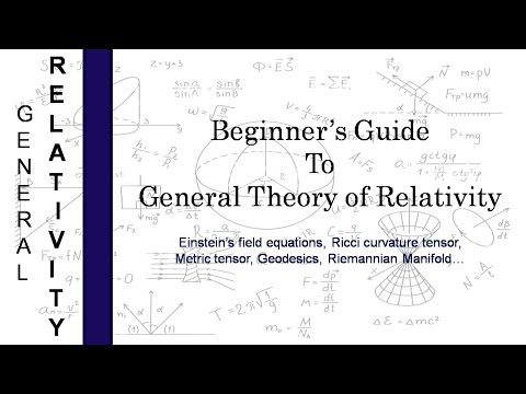 General relativity | General relativity lecture | Einstein field equations | Ricci curvature tensor