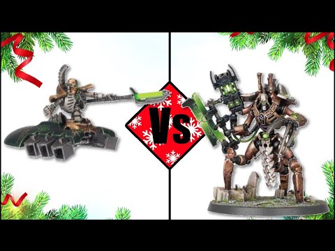 11th - Lokhust Lord Vs Skorpekh Lord - Necrons Countdown to Xmas - Warhammer 40k