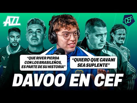 DAVOO XENEIZE REACCIONA a RIVER ELIMINADO por PALMEIRAS en AZZ