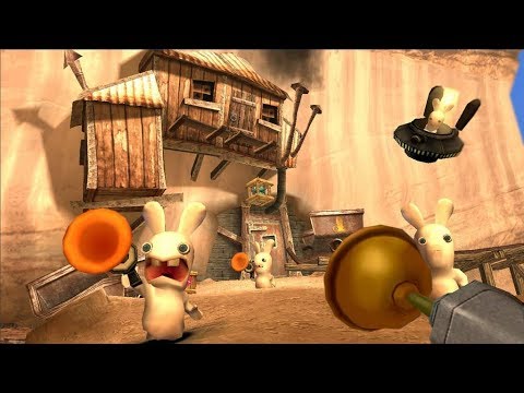 Rayman Raving Rabbids 2 | All Shootings Full Movie Game Wii | ZigZag