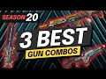 3 BEST GUN COMBOS for SEASON 20 - NEW Weapon Loadouts MUST ABUSE - Apex Legends Guide