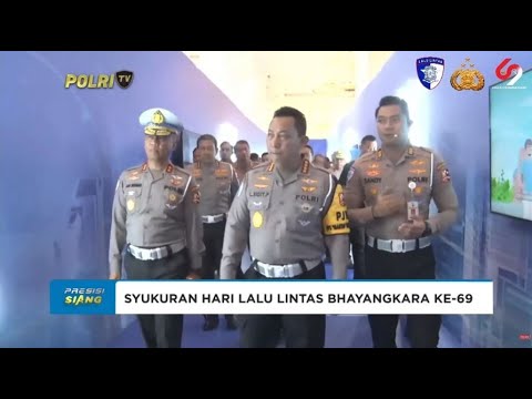 KORLANTAS GELAR SYUKURAN HARI LALU LINTAS BHAYANGKARA KE-69