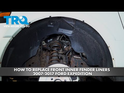 How to Replace Front Inner Fender Liners 2007-2017 Ford Expedition