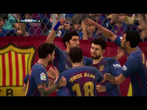 FIFA 18 ROAD TO DIVISION 1 PART 32 - BARCELONA VS REAL MADRID - FIFA 18 Online Seasons Gameplay