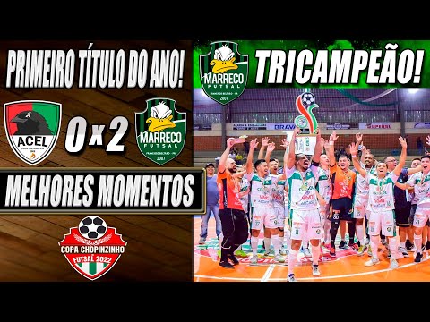 MARRECO CAMPEÃO! Chopinzinho X Marreco | FINAL Copa Chopinzinho de Futsal 2022 (12/03/2022)