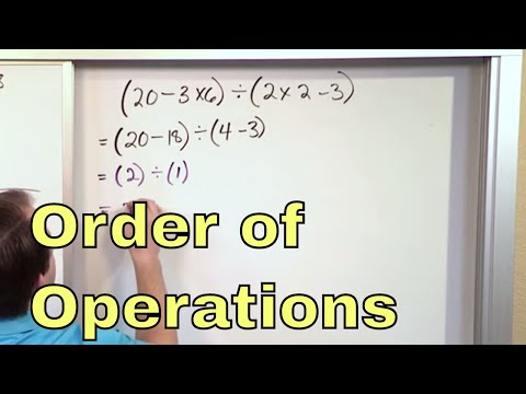 01 - Learn Order Of Operations (5th Grade Math)