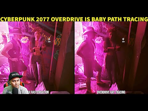 Cyberpunk 2077 Overdrive is Baby Path Tracing