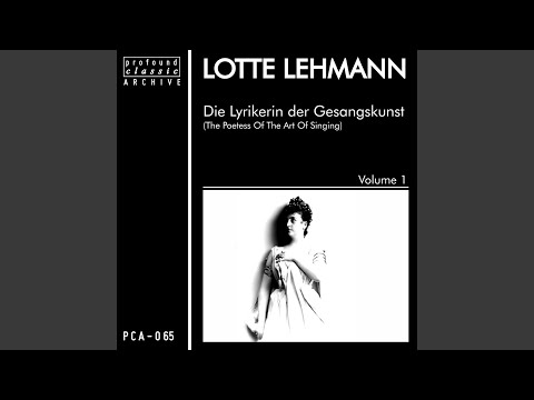 Wie nahte mir der Schlummer - Leise, leise, fromme Weise