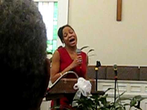 Carissa singing God Bless America