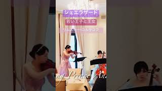 Download lagu シェエラザード「若い王子と王女」弦楽三重奏 #ヴァイオリン #チェロ  ＃リムスキーコルサコフ mp3