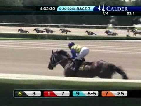 CALDER RACE COURSE, 2010-05-20, Race 7