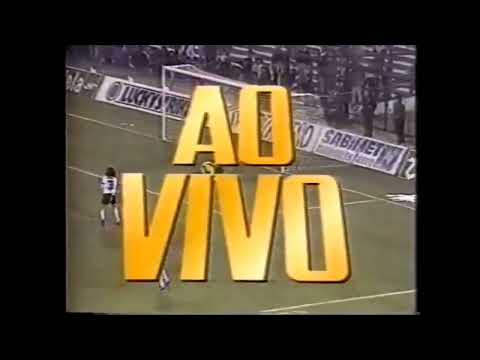 Chamada de Cruzeiro X River Plate - Supercopa dos Campeões da Libertadores - Record TV(1991)