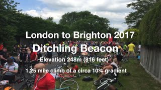 Download lagu Tackling Ditchling Beacon: London to Brighton Ride - GoPro Video mp3
