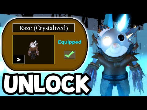 How to Unlock CRYSTALIZED RAZE in PIGGY! (Advent Calendar DAY 19)