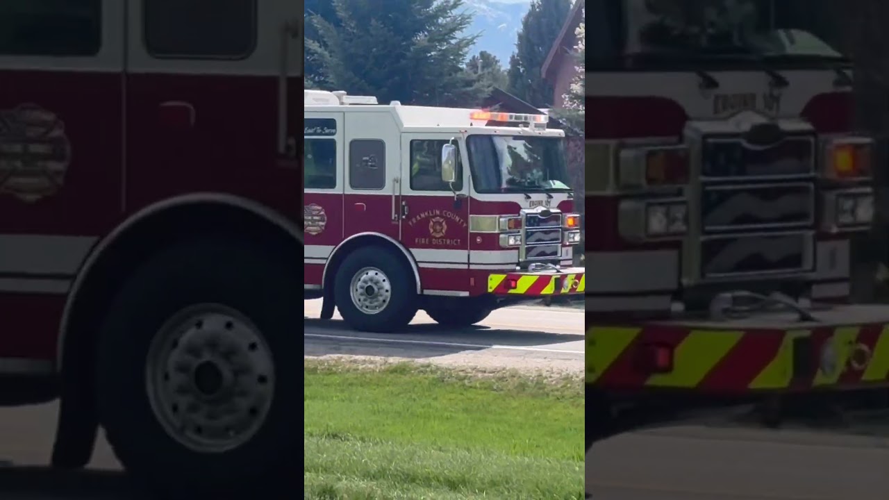 Franklin county fire district Engine 101 responding.