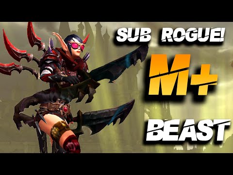 CRUSH M+ KEYS AS SUB!! - Shadowlands subtlety rogue guide Patch 9.1.0 / 9.1.5
