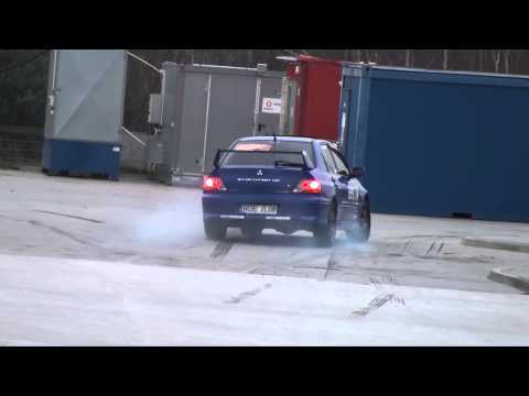 Dykas Andrzej / Ulak W. - Mitsubishi Lancer Evo 8 - KJS "BorgWarner" Rzeszów Jasionka 23-11-2014