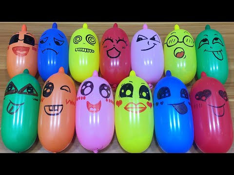 Making Slime with Funny Balloons - Satisfying Slime video #1192