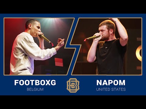 Beatbox World Championship 🇧🇪 FootboxG vs NaPom 🇺🇸 Semi-Final