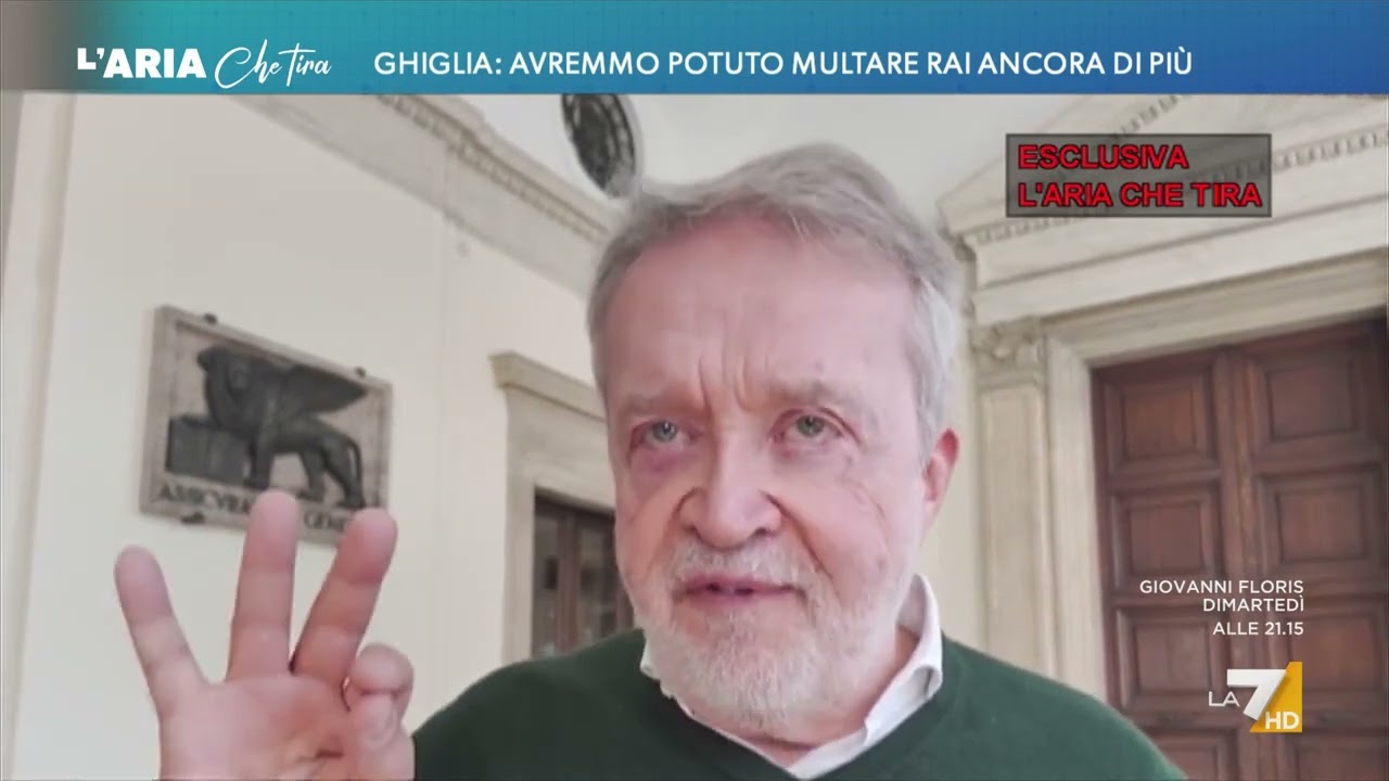 Esclusiva - Agostino Ghiglia: "Per paradosso la multa a Report avrebbe potuto essere anche di ...