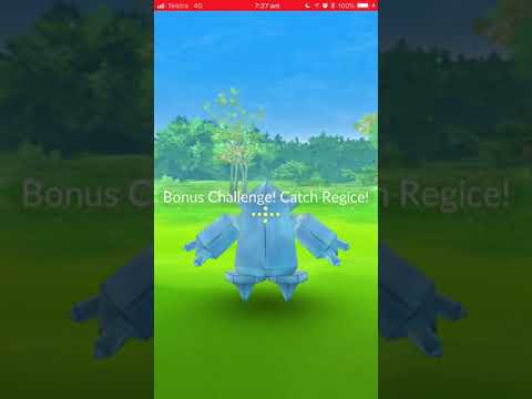 Pokémon Go - Level 5 Raid - Regice