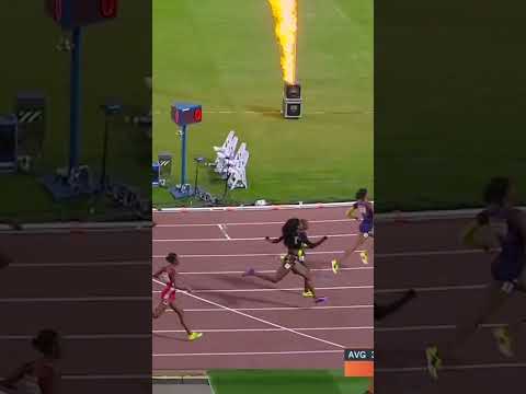 GABBY THOMAS 💨 11.01 to win the women's 100m in Nairobi #ContinentalGoldTour