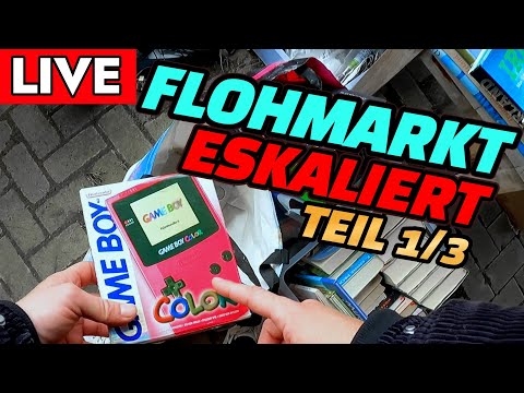 (1/3) LIVE Flea Market Action Escalates! From Nintendo to PlayStation, everything is there - Rese...