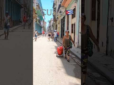 CUBA 🇨🇺 La Habana vieja #shorts #travel #cuba #fyp #cubareal #mujeres