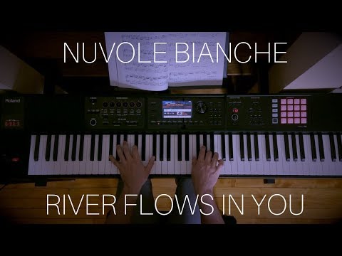 Nuvole Bianche / River Flows in You | Piano Mashup