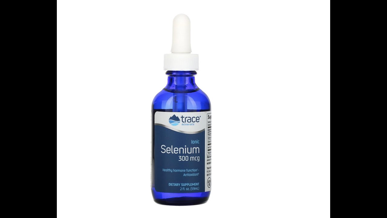 TRACE MINERALS RESEARCH, IONIC SELENIUM, 300 mcg, 2 fl oz (59 ml)