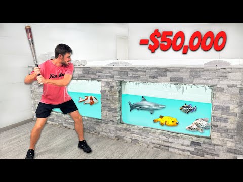 I’m Destroying My 8,000G Aquarium…