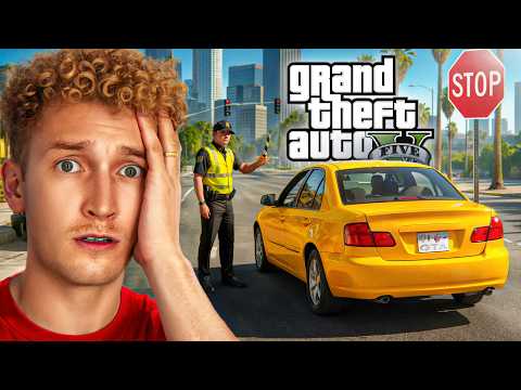 I PLAY GTA V WITHOUT BREAKING THE LAW! ⛔