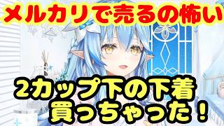 【雪花ラミィ /ホロライブ】大失敗２カップ下の下着を買ってしまった…