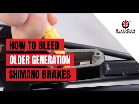 How to Bleed Older Generation Shimano MTB Hydraulic Disc Brakes | BleedZone Kit