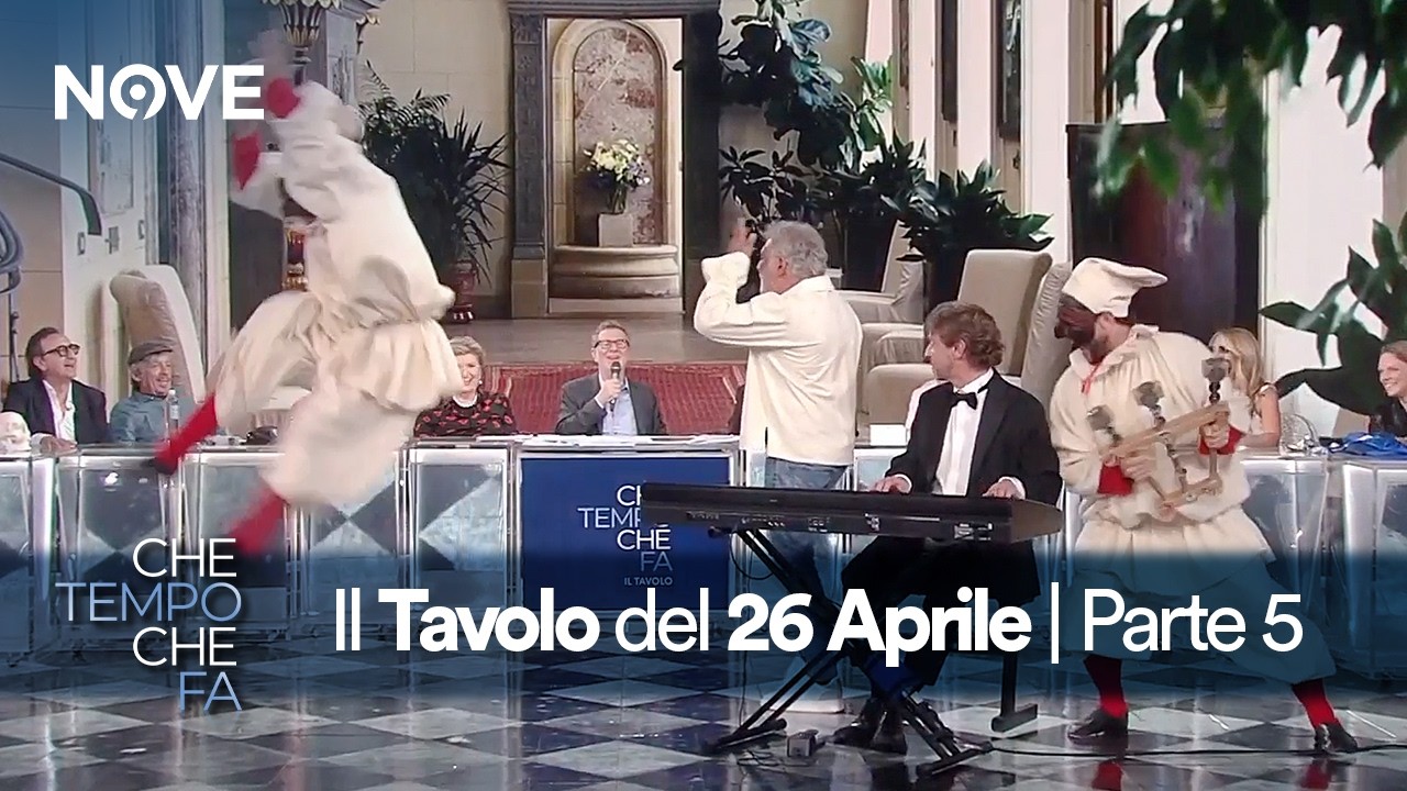 L'ultimo Tavolo del 26 arpile - Parte 5 | Che tempo che fa